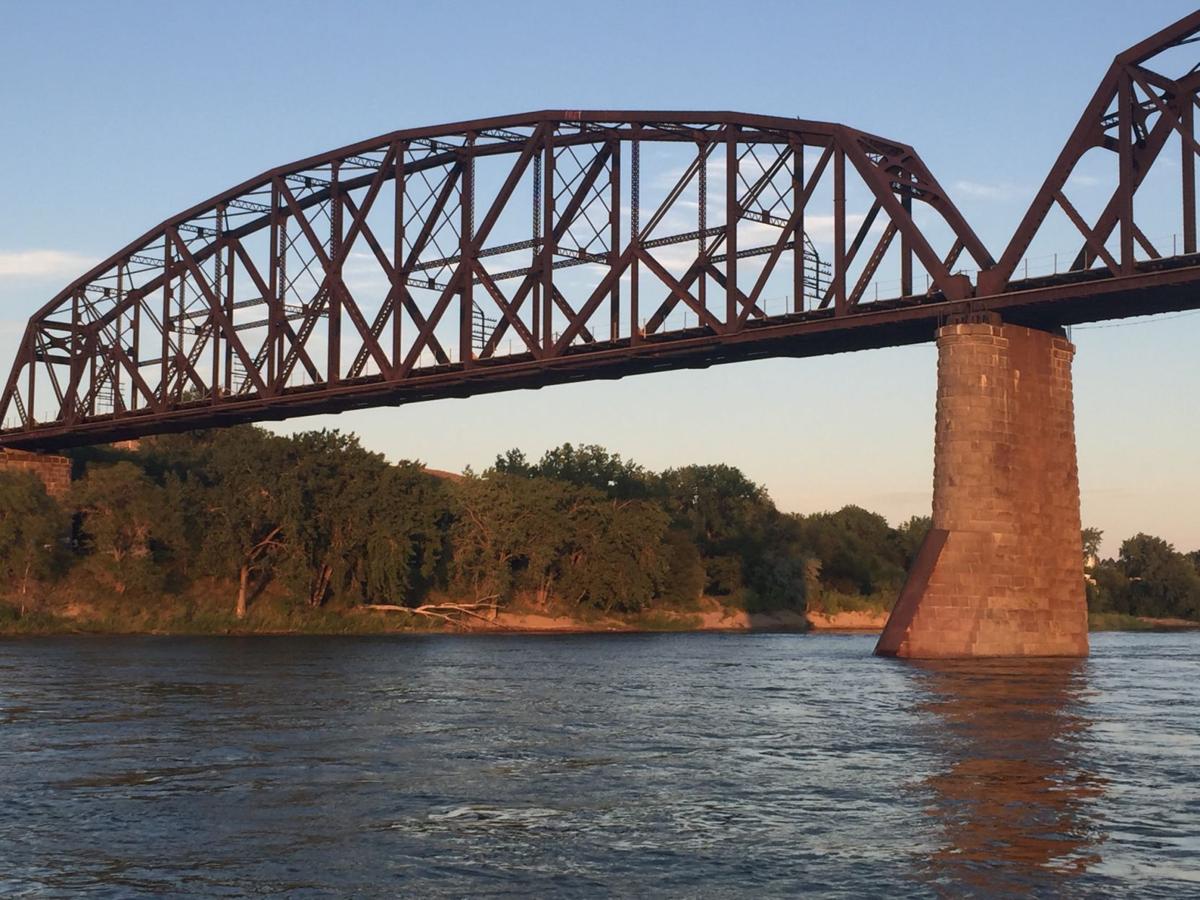 The Railroad Bridge on the Missouri River