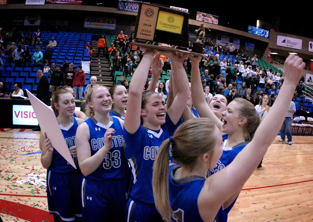 Grant County Beats Killdeer For B Girls Crown Basketball