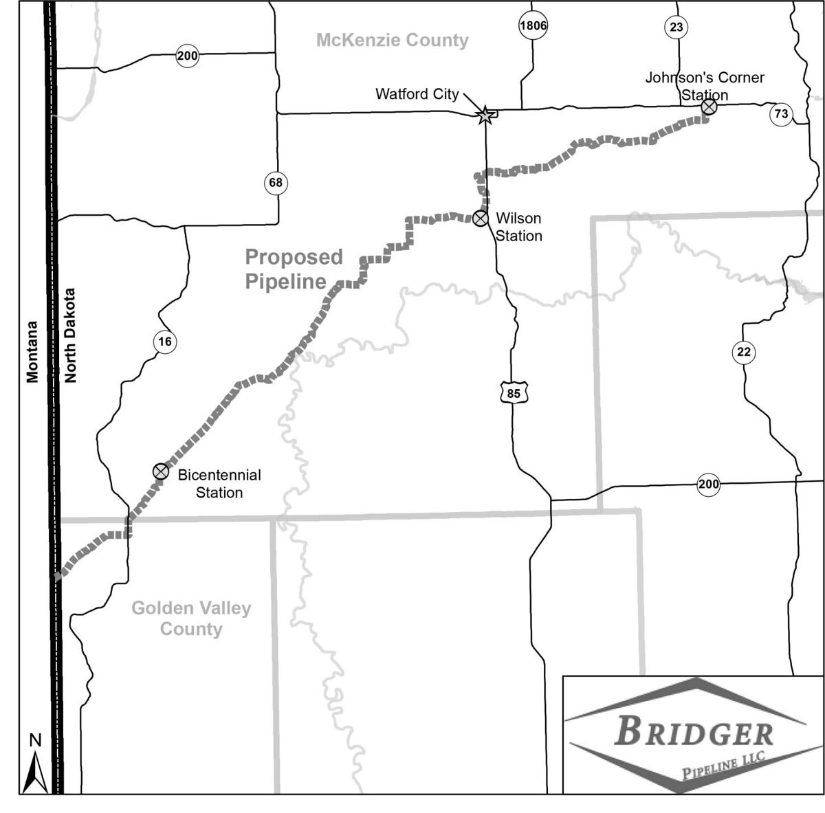 South Bend Pipeline Map