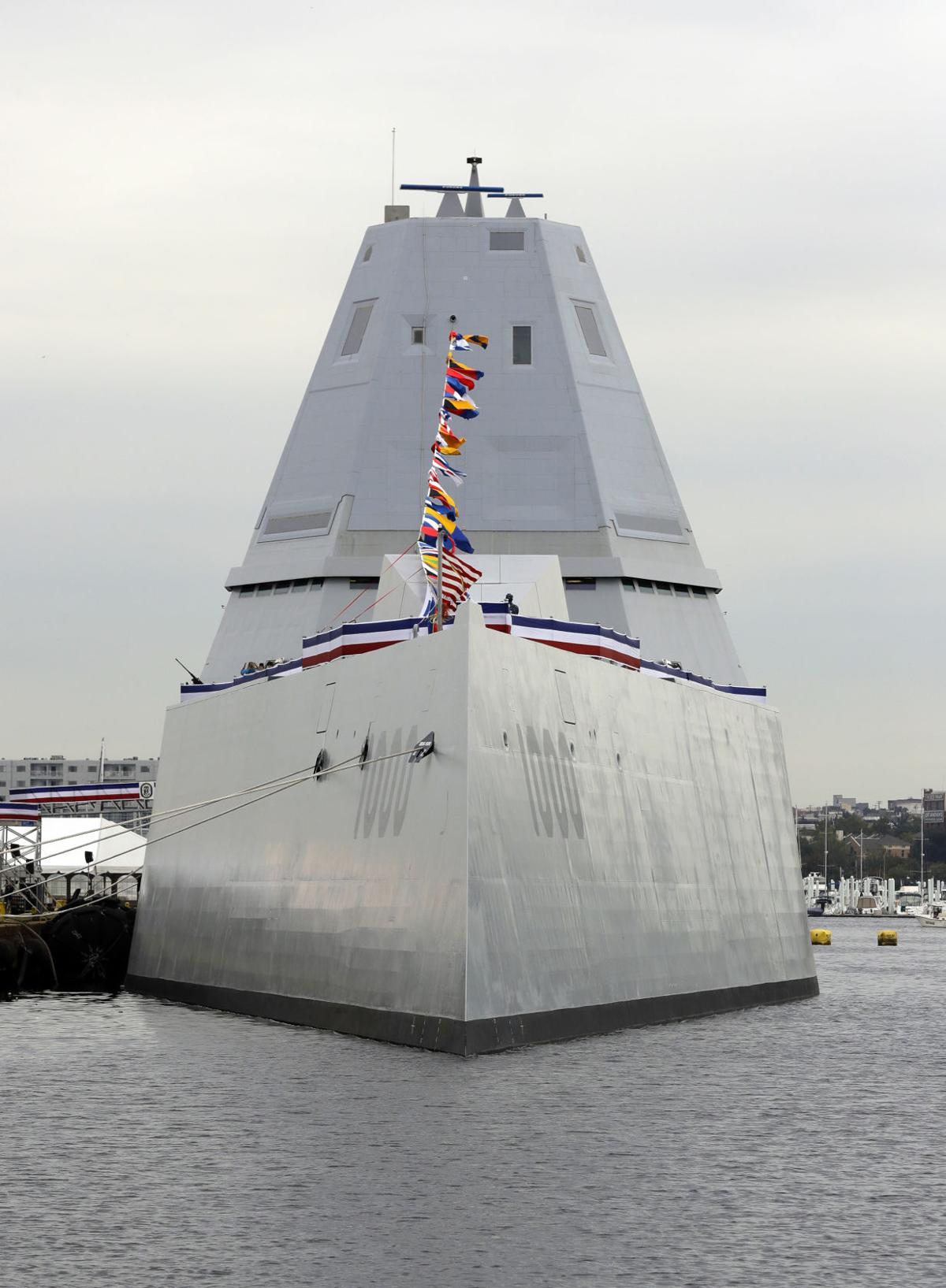 The Navy's new stealth warship, in 15 photos National News