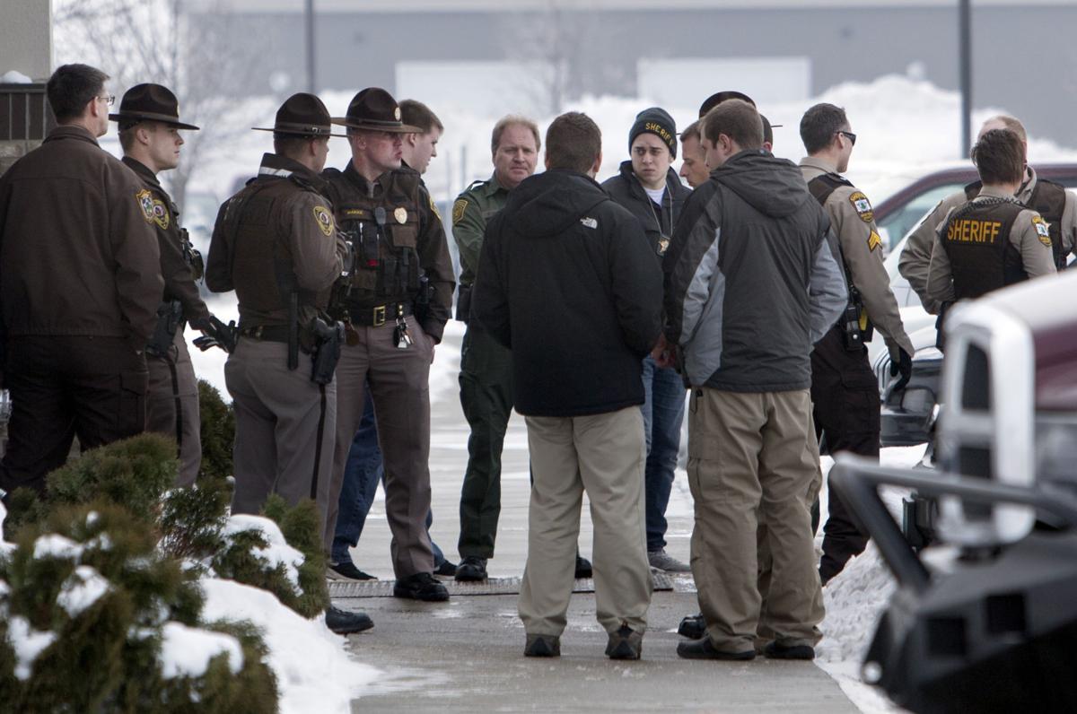 Dozens of law enforcement join escort for fallen Rolette County deputy