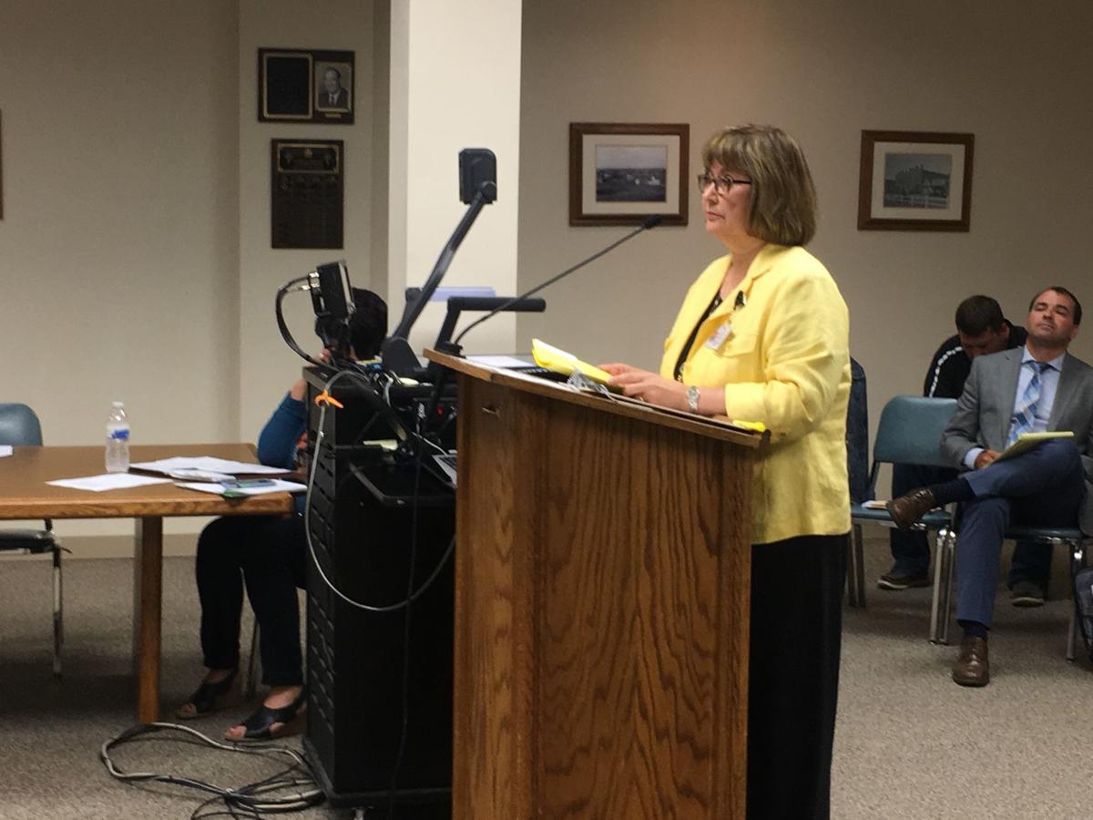 Judge DeNae Kautzmann at Mandan City Hall