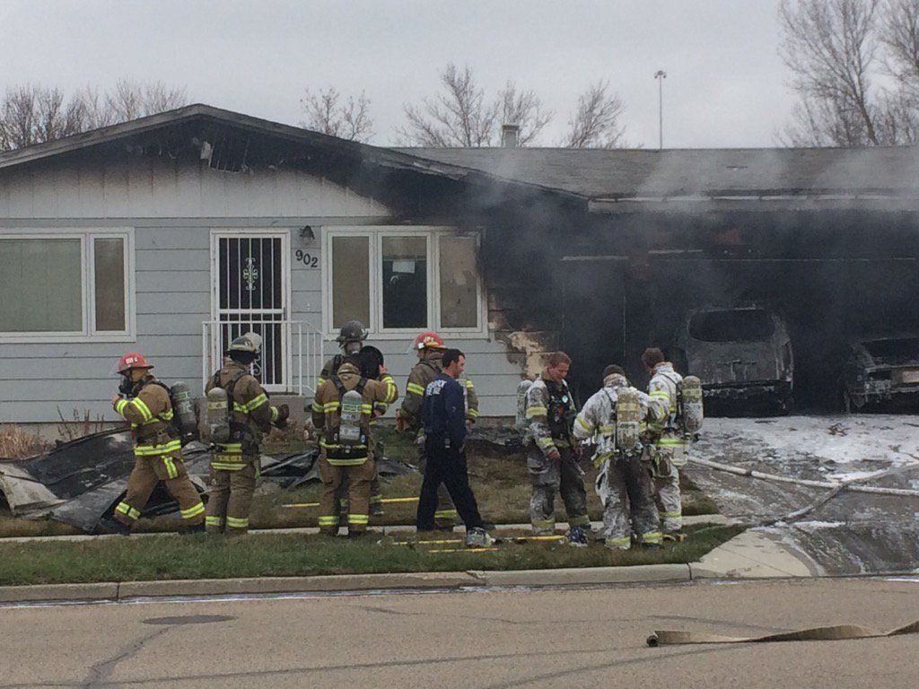 Three Safe Following Bismarck House Fire | Bismarck | Bismarcktribune.com