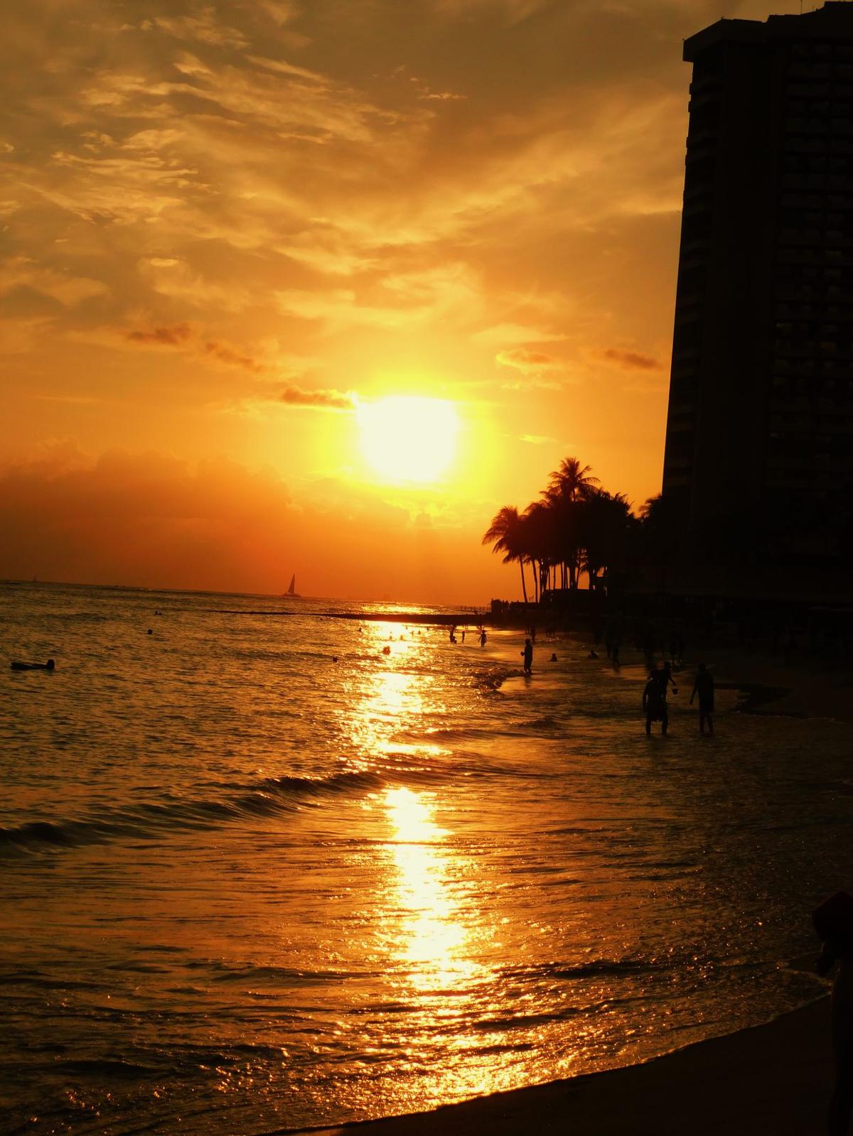 Hawaiian sunset