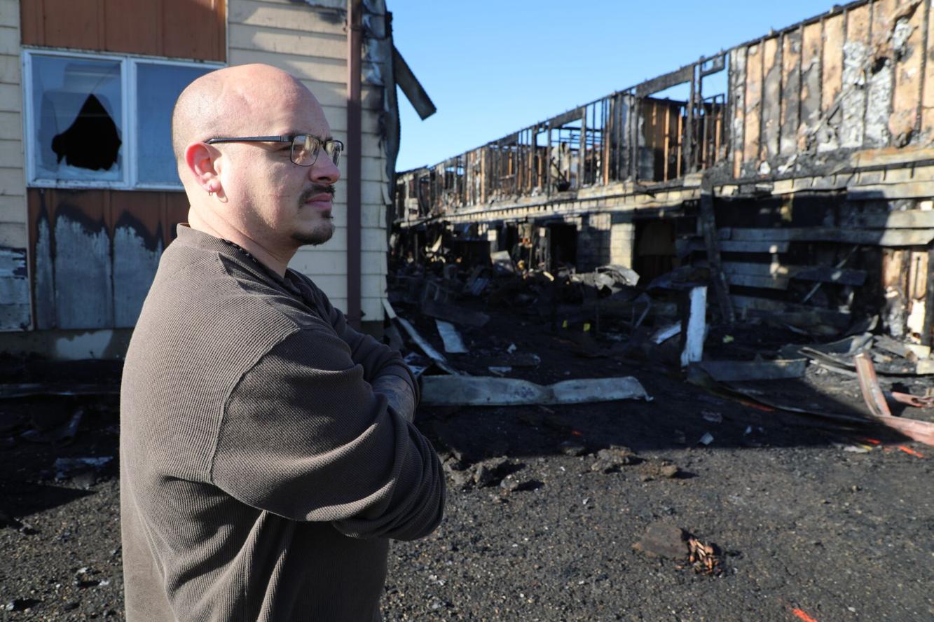 Fire heavily damages Mandan apartment buildings