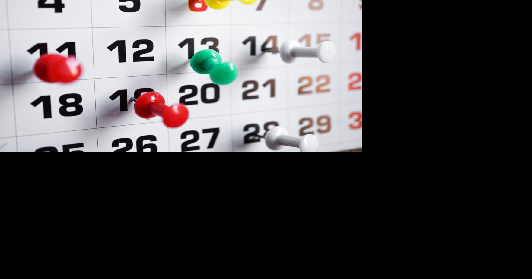 Calendar, October 15