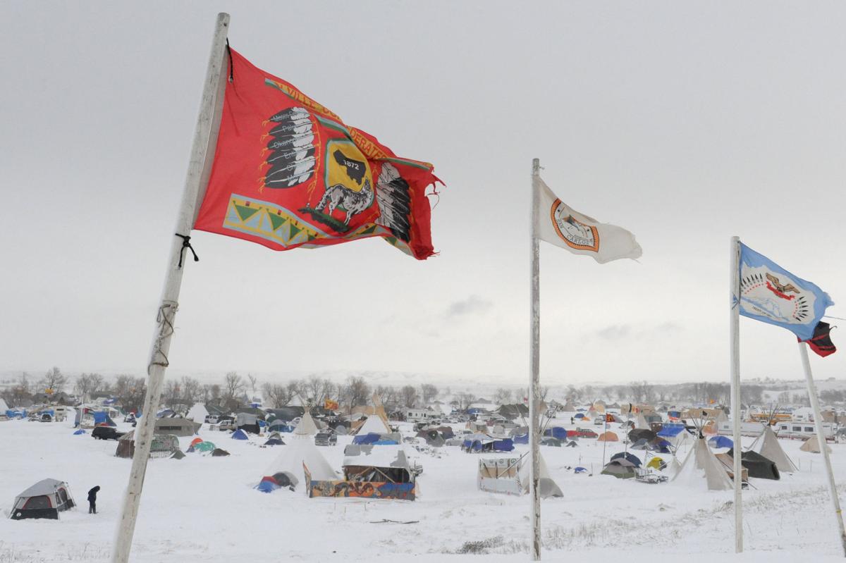 The Oceti Sakowin camp