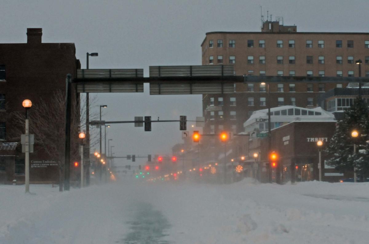 Snow removal slow going Bismarck