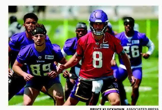 Kirk Cousins leading Vikings his way, from Jersey Day at practice facility,  to team dinners at Chili's