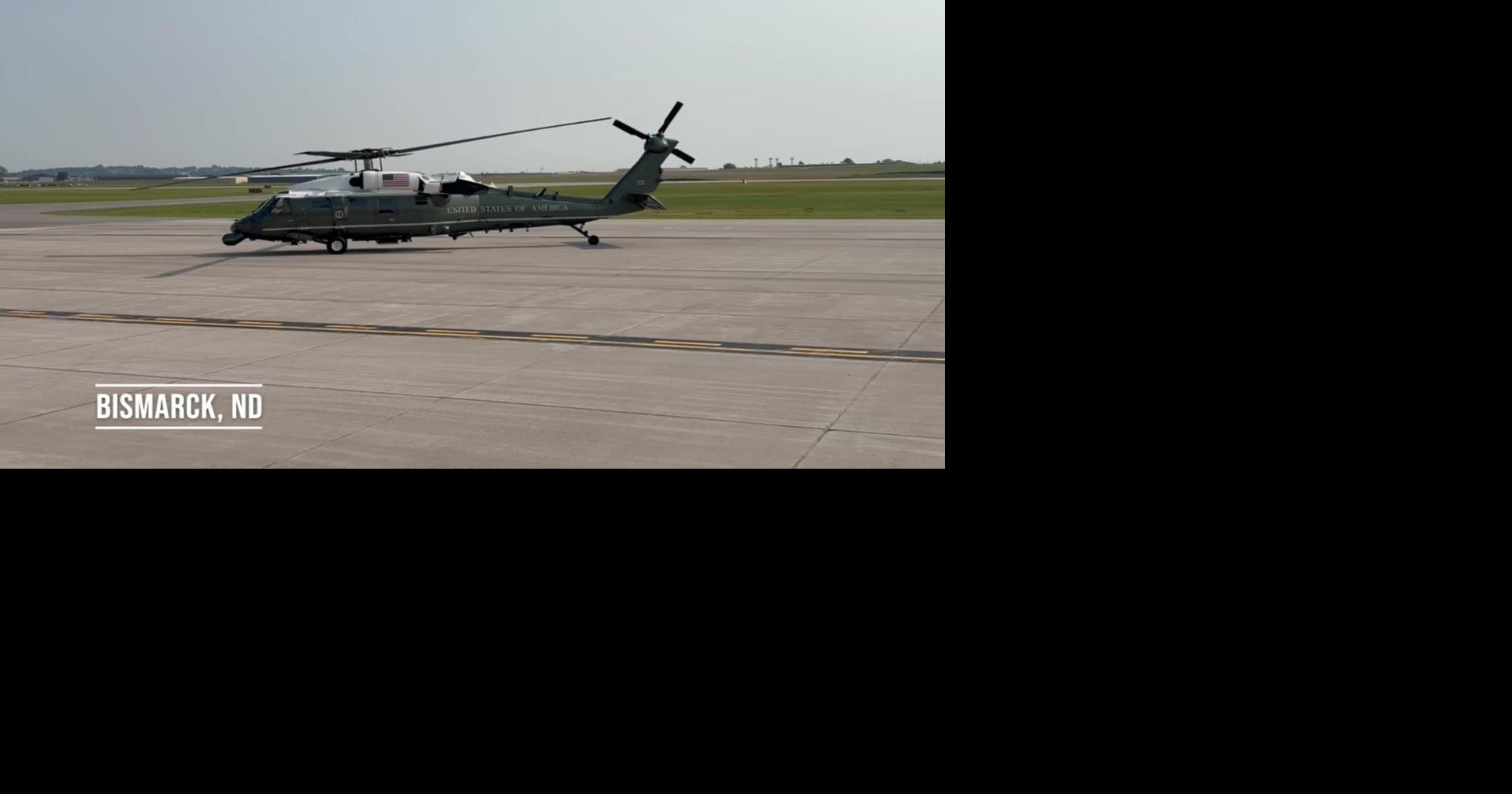 President Donald Trump's Visit to North Dakota