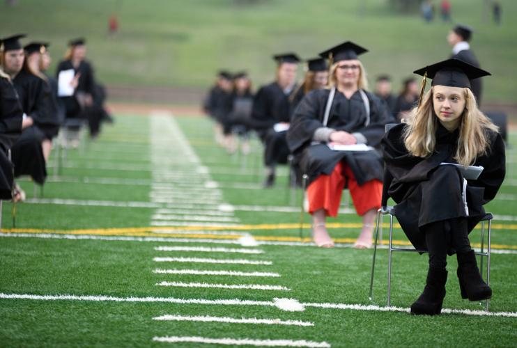 Mandan High School celebrates graduation with modified ceremony