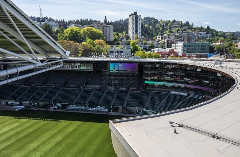 Providence Park expansion tour, home of the Portland Timbers and