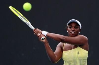 Former US Open champion Sloane Stephens came through qualifying for the Australian Open