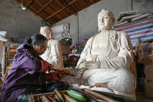 Woodcarvers say it takes five or six years to master the craft