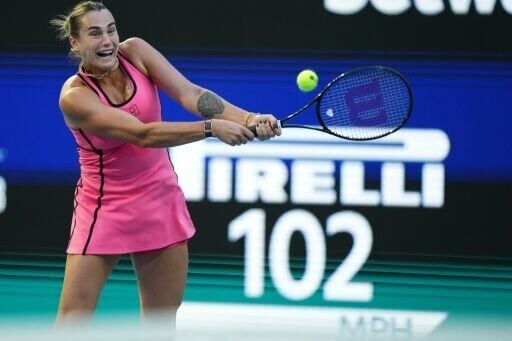 World number one Aryna Sabalenka is through to the Miami Open semi-finals after a victory over Hailey Baptiste