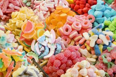 Most candy is basically just a heap of sugar.