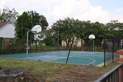 Basketball court in Selma