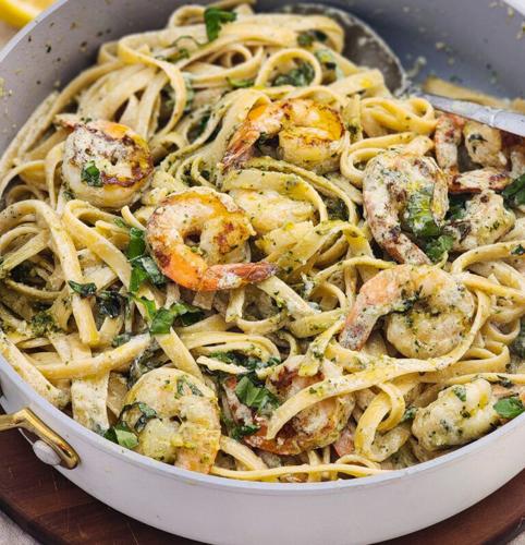 Pesto Shrimp