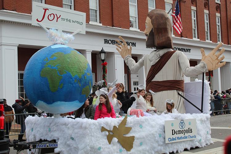 Methodist in Demopolis Christmas parade