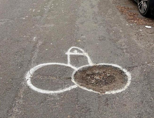 Council told to ‘get a grip’ on roads as anger ‘overspills’ with pothole penises