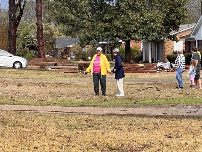 Selma continues digging through rubble from Thursday's tornado, photo gallery