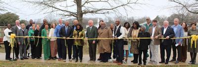 Ribbon Cutting for East Selma pond renovations