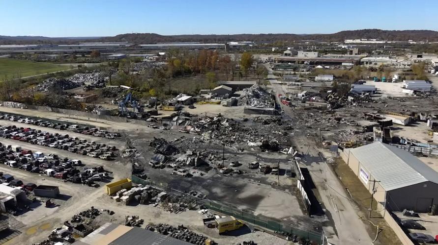 Aerial footage shows aftermath of deadly UPS plane crash