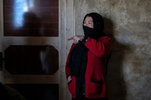 Arefa Ibrahimi, who returned from Iran, was among a handful of Afghans to get a new home in central Bamiyan