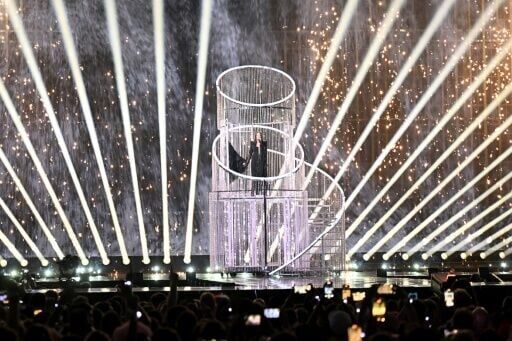 Lights, cameras, action at Eurovision Song Contest final