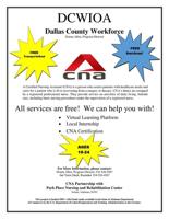 DCWIOA offering free certified nursing assistant services