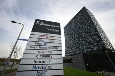 The Nexperia headquarters in Nijmegen on November 6, 2025