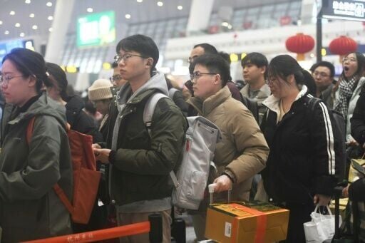 Authorities in China estimate people will make a record 9.5 billion trips during the 40-day Lunar New Year period