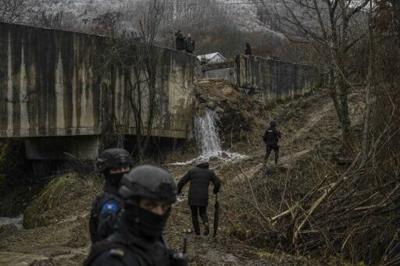 Kosovo, Serbia engage in war of words after canal blast