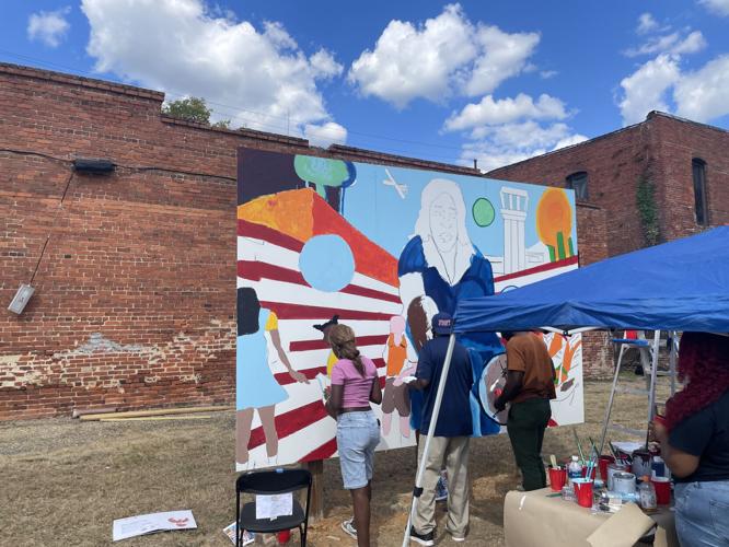 Selma MACAS Mural Day