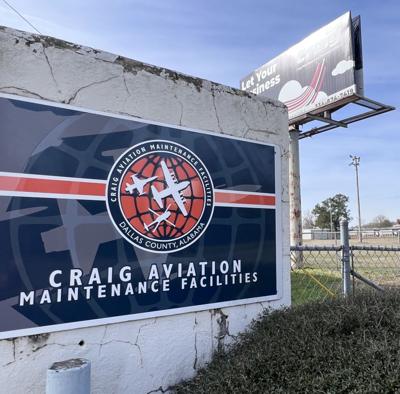 Craig Field 2024 sign at US 80