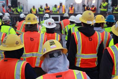 People in hard hats