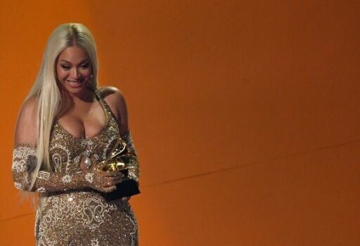 Beyonce finally wins top album at Grammys, as Lamar shines