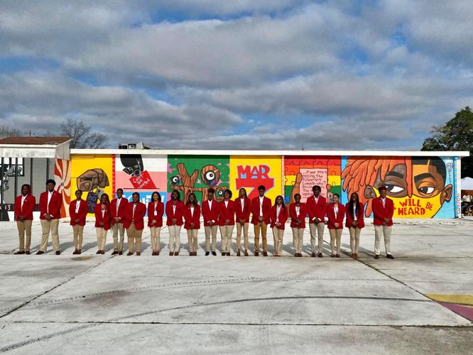Youth Advisory group shot at foot soldiers park