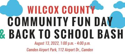 Wilcox County Community Fun Day, Back to School Bash set for Saturday