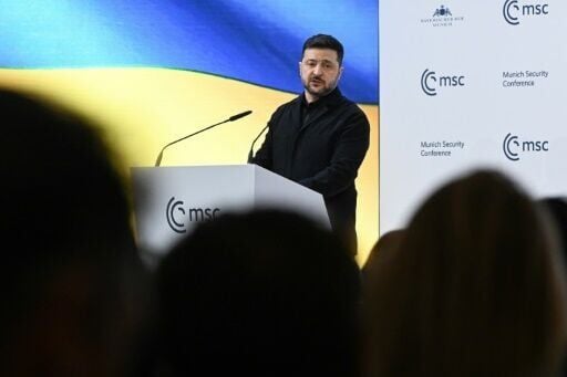 Ukraine leader Volodymyr Zelensky urged speedier arms deliveries