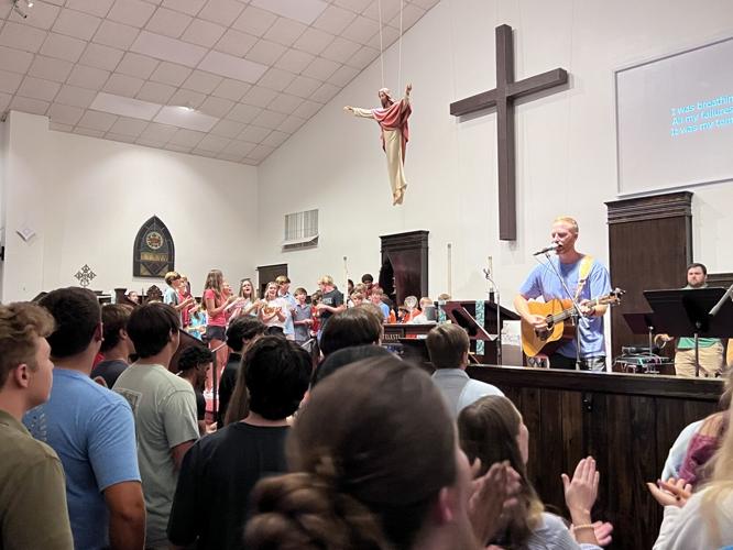 Caden Tellier revival with kids