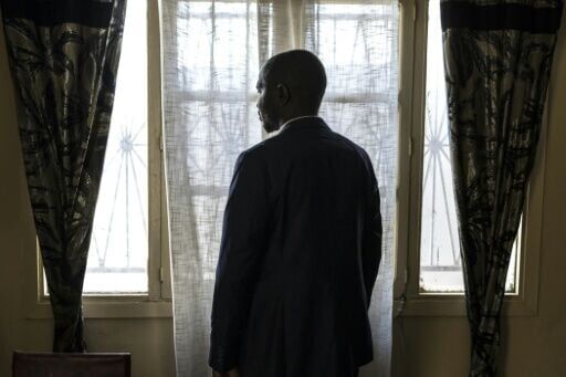 Abdoul Sacko, seen here during an interview with AFP on March 5, 2026, was released after being kidnapped in Guinea