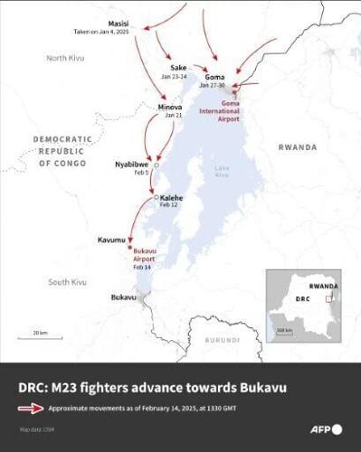 M23 seize key city as fears of DR Congo breakup mount