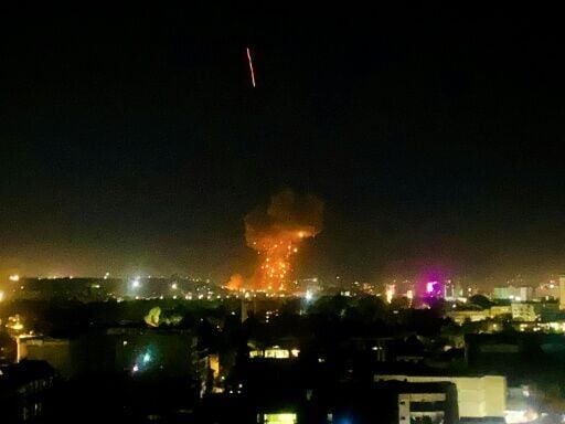 Afghan authorities blamed Pakistan for the airstrikes on Kabul