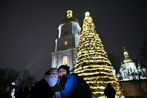 Many Ukrainians say they struggle to enjoy the festive period amid the war
