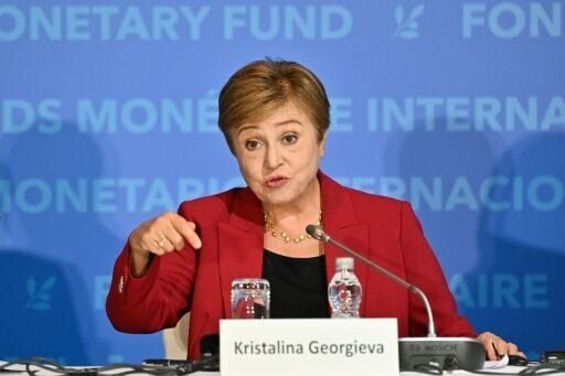 International Monetary Fund Managing Director Kristalina Georgieva, pictured in this December 10, 2025 file photo, says the Iran war is likely to have lasting economic effects