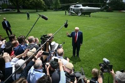 Trump blames 'insurrectionists' for Los Angeles unrest