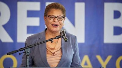 Mayor Bass solicited companies with millions riding on City Hall decisions
