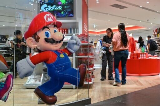Shares in Japanese game giant Nintendo soared more than six percent after a report showing blockbuster sales of the company's Switch 2 console