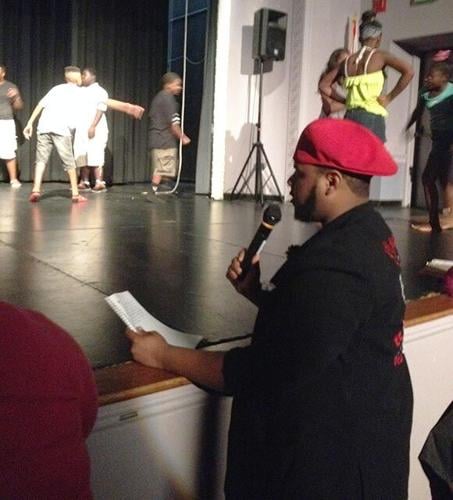 Asher directing play